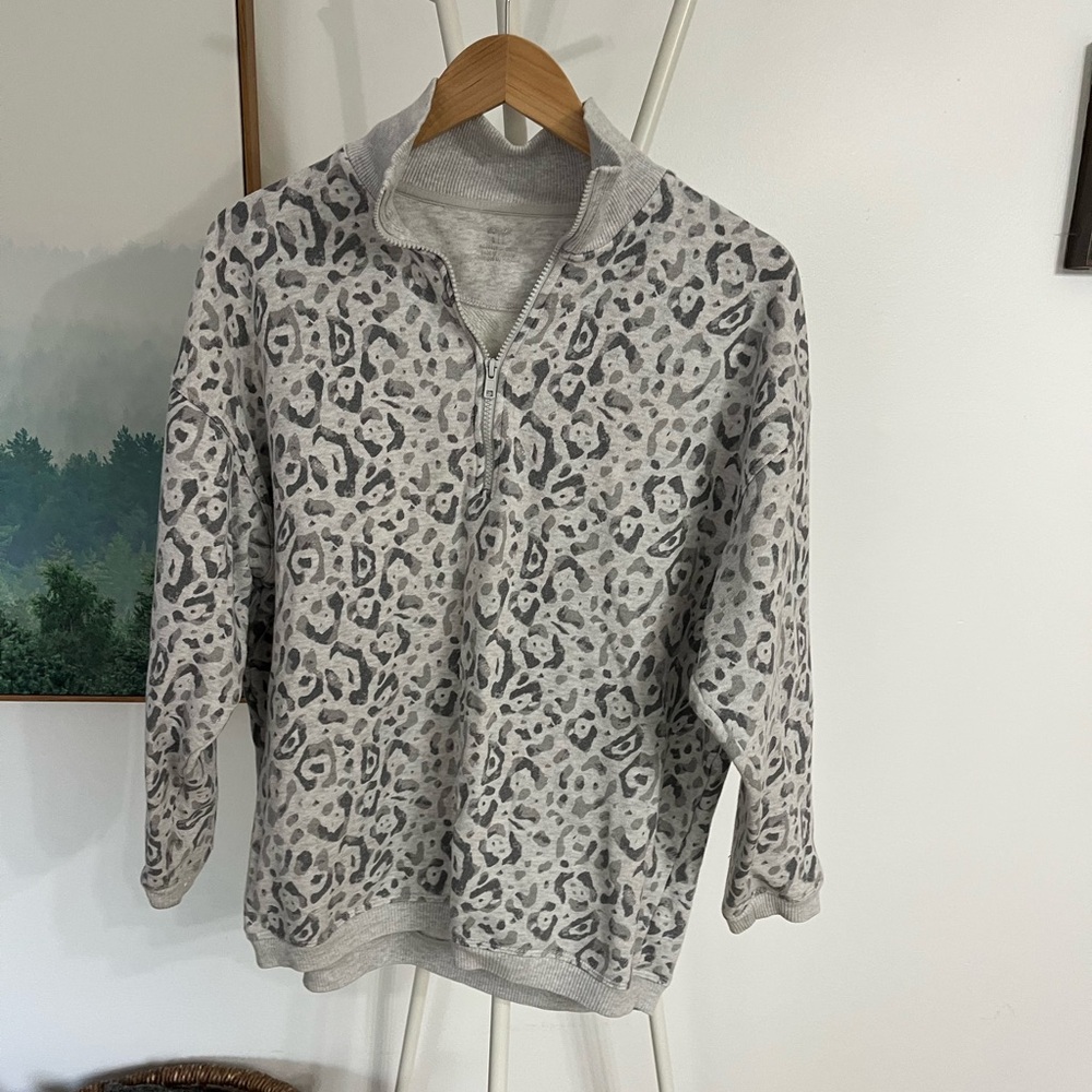 Aerie Quarter-Zip Sweater
